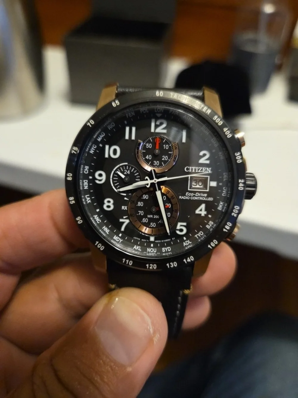 Citizen Eco-Drive Radio Control watch